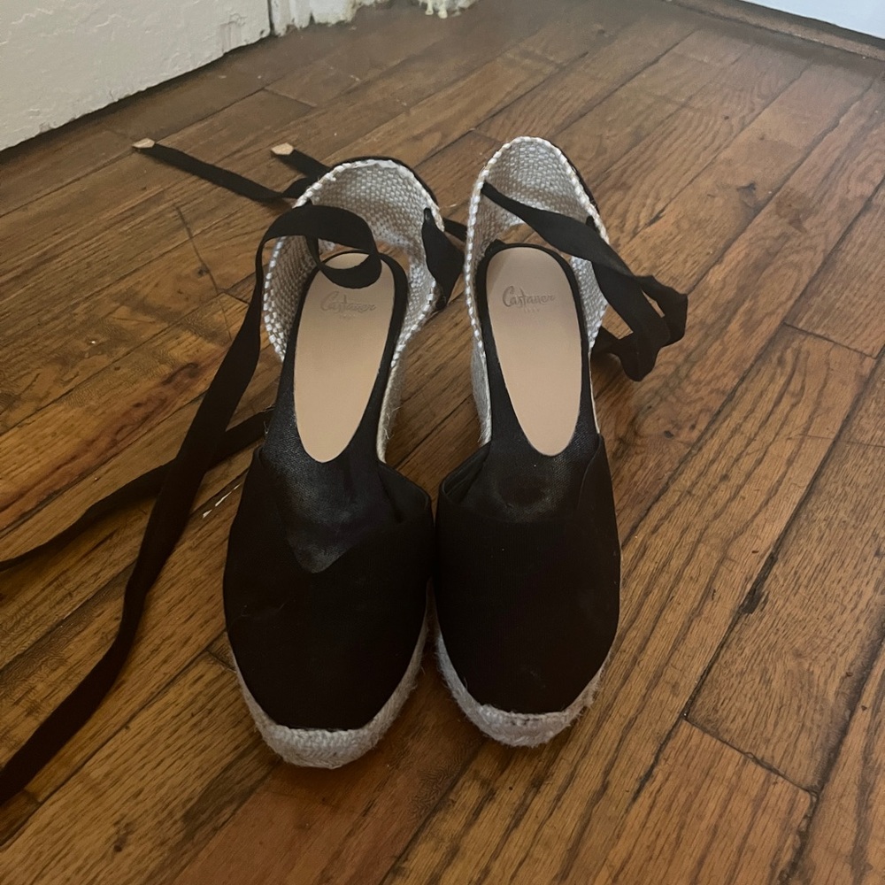 Castaner high espdrilles in black, size 39